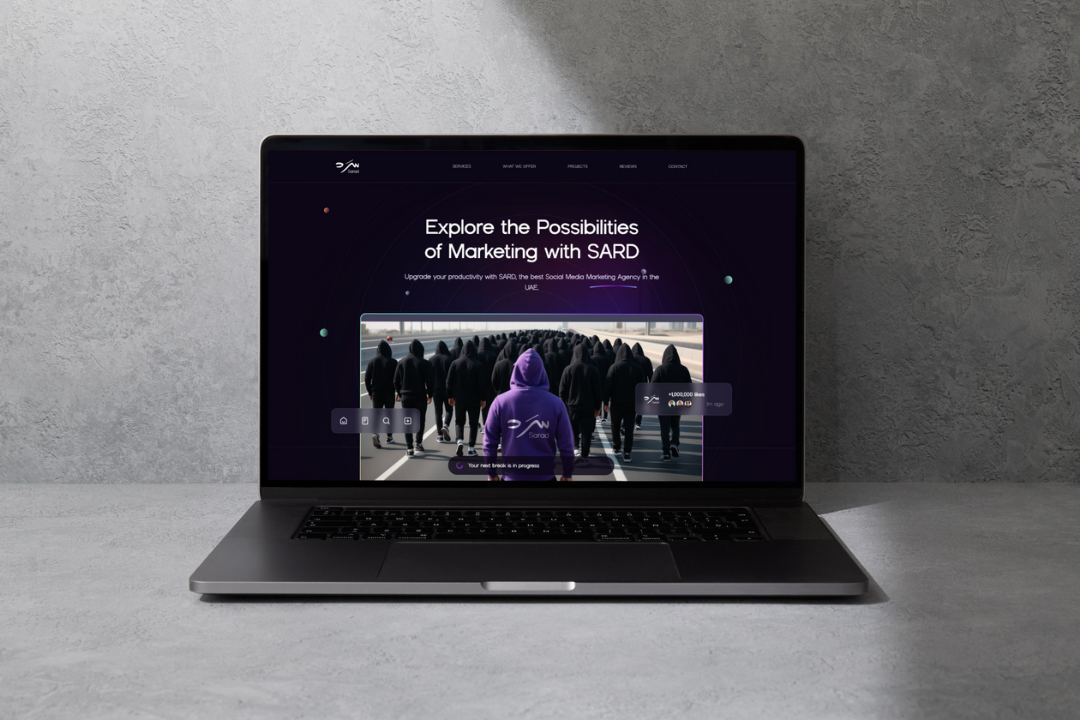SARD — A Fast, Cinematic Brand Experience